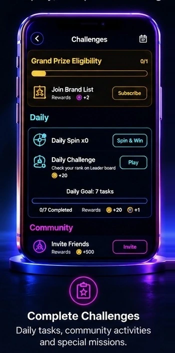 Complete Challenges
