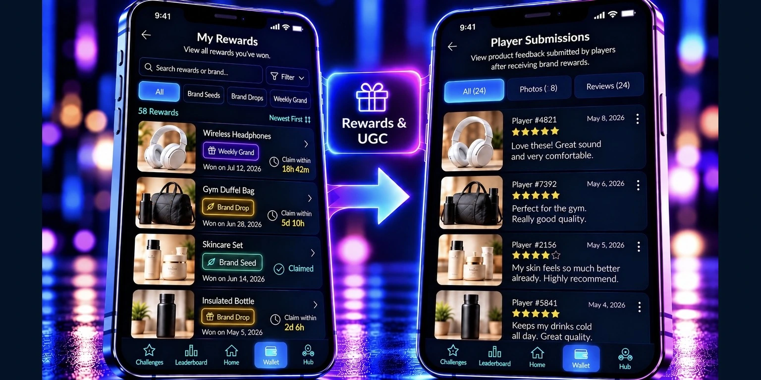 Rewards and user-generated content